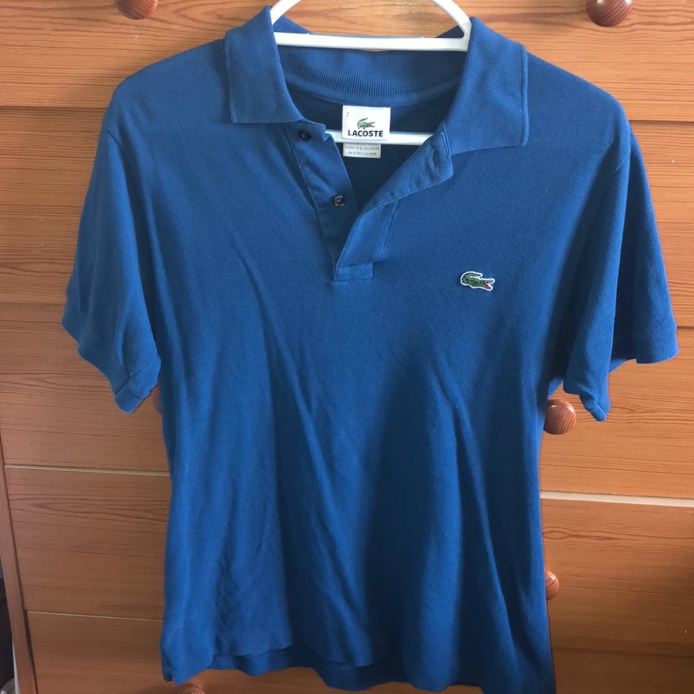 Lacoste Blue Polo Shirt
